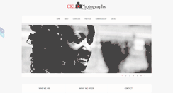 Desktop Screenshot of cklphotography.com