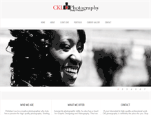 Tablet Screenshot of cklphotography.com